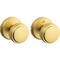 Kwikset 720SOK-4 Sora Satin Brass Round Passage Hall/Closet Door Knob