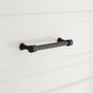 Signature Hardware SH553018BLK Strasbourg 8" C2C Bar Cabinet Pull - Black
