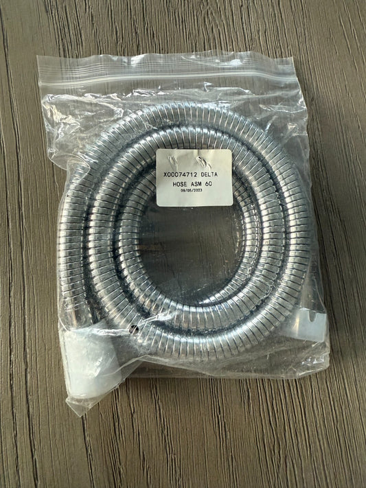 Genuine Delta Hose ASM 60 X00074712, Chrome