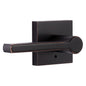 Miseno MLK3022 Lorton Flat Bar Privacy Door Lever Set - Oil Rubbed Bronze
