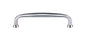 Top Knobs M1915 Dakota Collection 4" Charlotte Pull, Polished Chrome