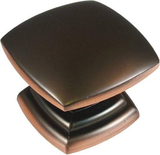 Hickory P2163-OBH Contemporary 1-1/2" Square Cabinet Knob Oil Rubbed Bronze