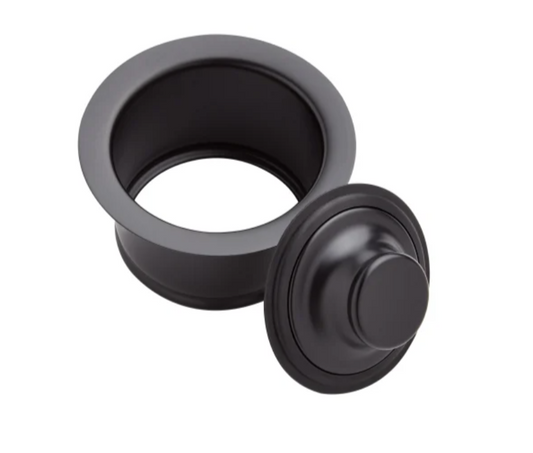 Signature Hardware SH163MB 3-1/2" Brass Kitchen Deep Garbage Disposal Flange