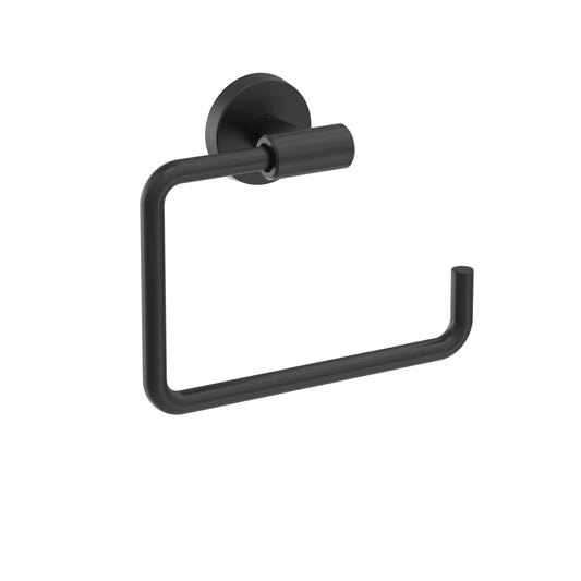 Amerock BH26541MB | Matte Black Towel Bar | 6-7/16 in Length Towel Holder